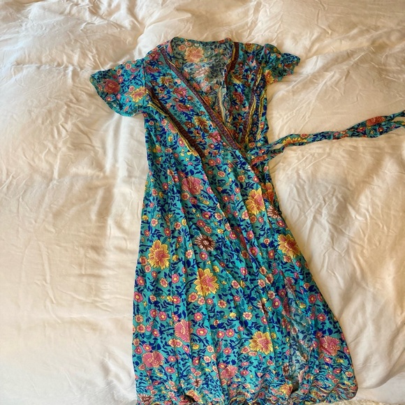 Milan Dress in Teal. Size Small. From Lina - Picture 4 of 4